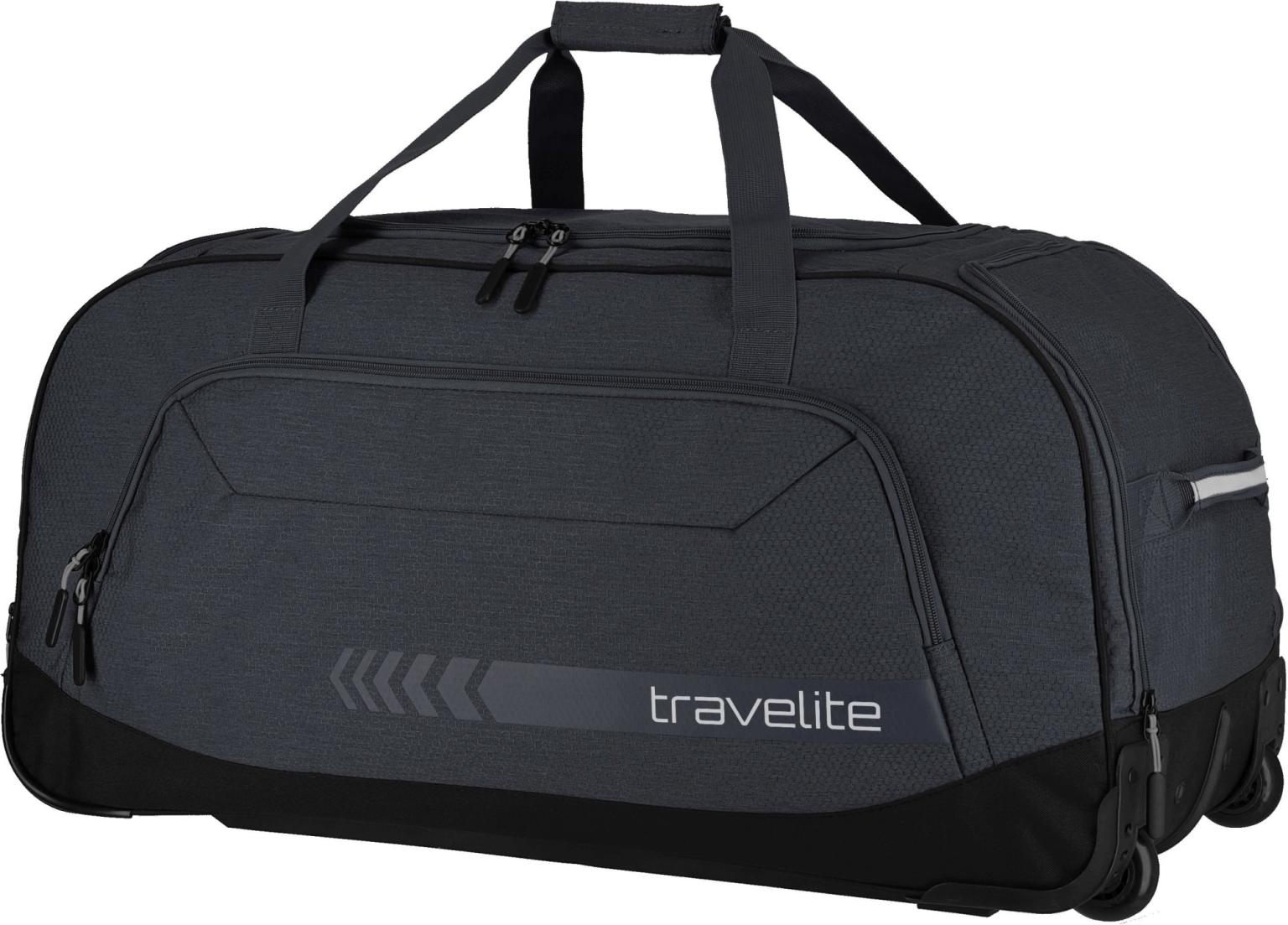 2-Rad Rollenreisetasche dunkelgrau Travelite Kick Off XL 77cm anthrazit