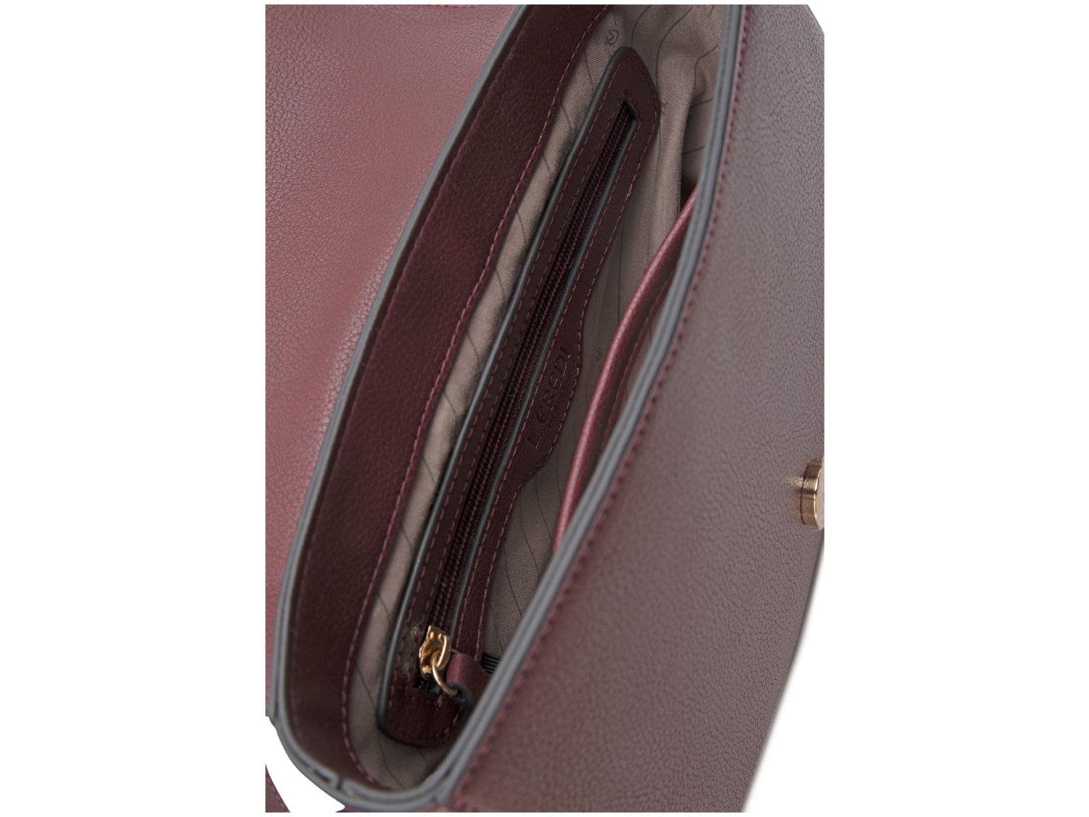 2. WAHL - L.Credi Überschlagtasche Petrina Wine Velour nachhaltig