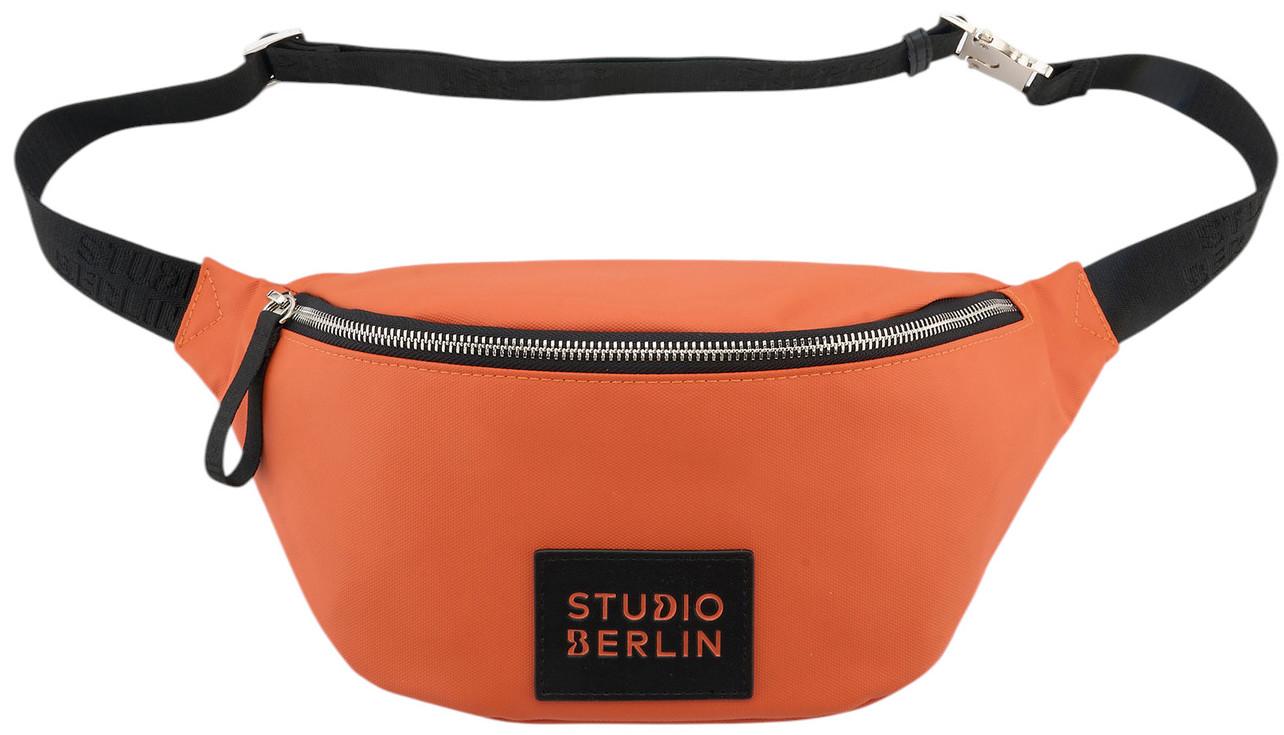 2. WAHL Studio Berlin Spandau Rain Nylon Gürteltasche Orange