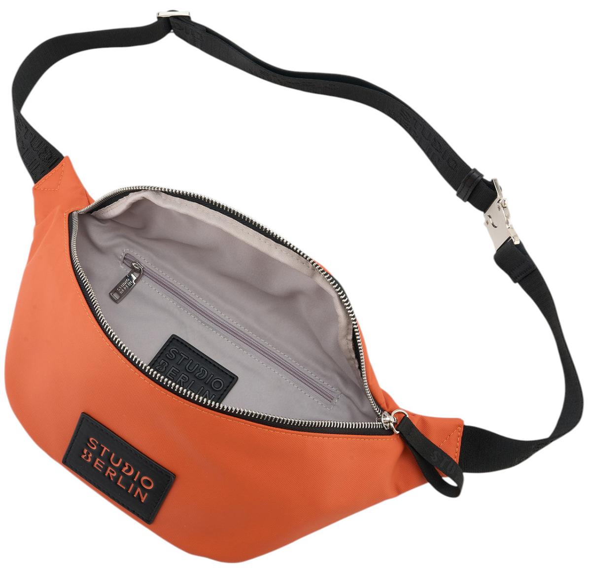 2. WAHL Studio Berlin Spandau Rain Nylon Gürteltasche Orange