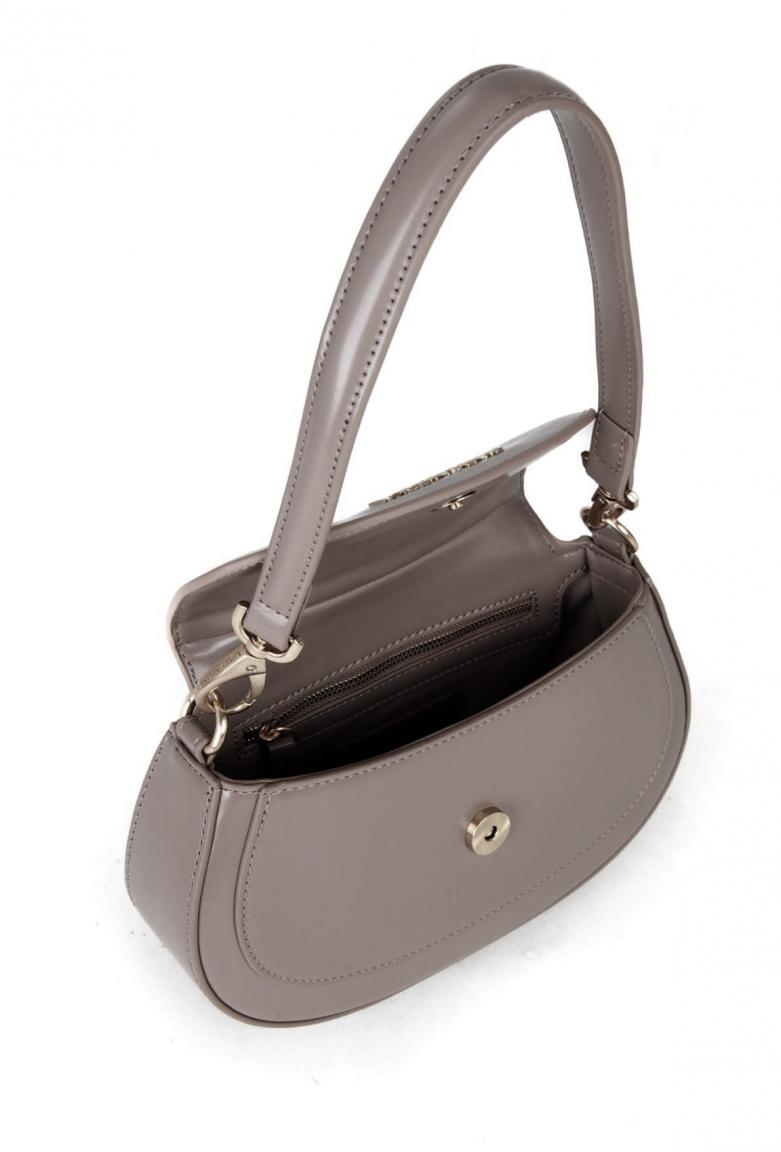 2. Wahl Schultertasche mit Überschlag beige Glanzfinish Valentino Type RE