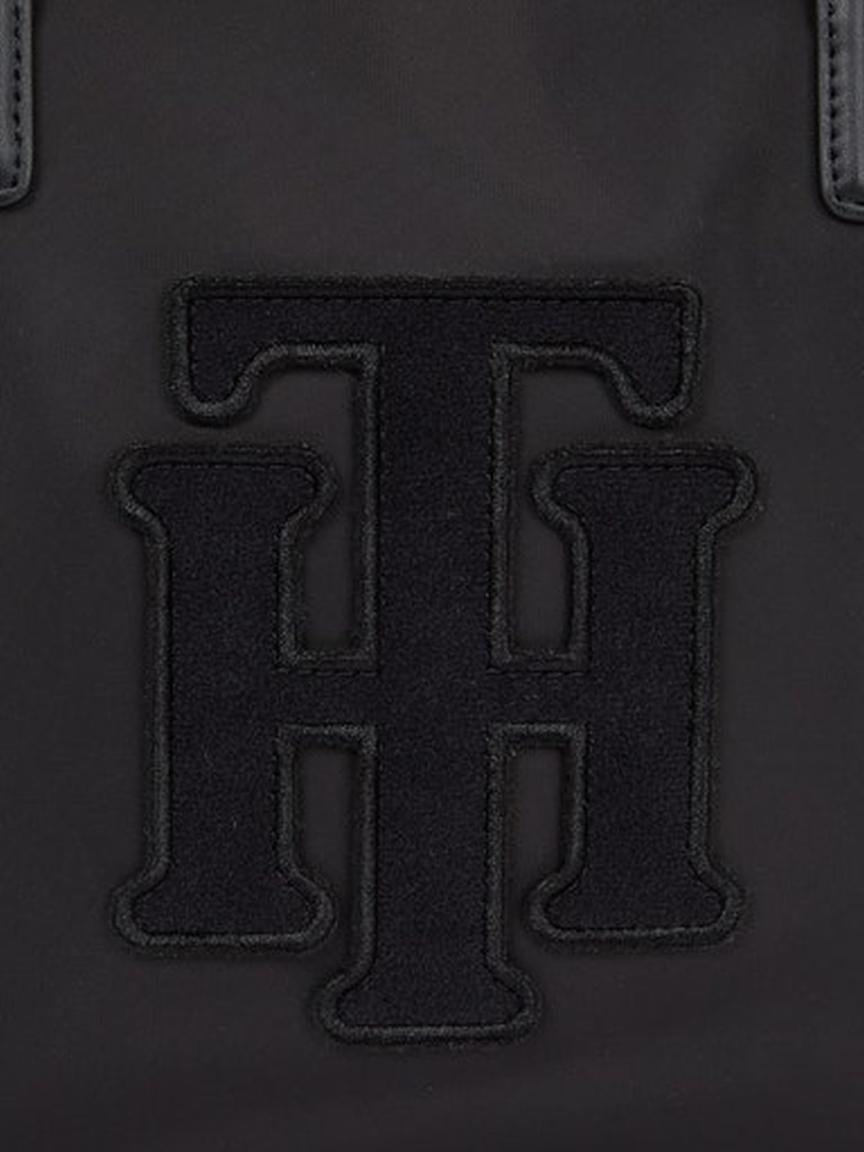 2. Wahl Tommy Hilfiger Shopper Black Poppy Tote Applique Schwarz