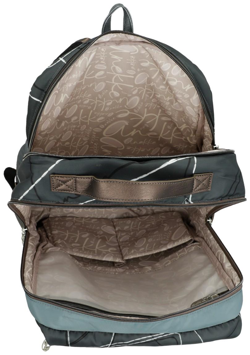 2.Wahl Anekke Tagesrucksack mit Laptopfach Sophia Auralis Olivgrün Nylon