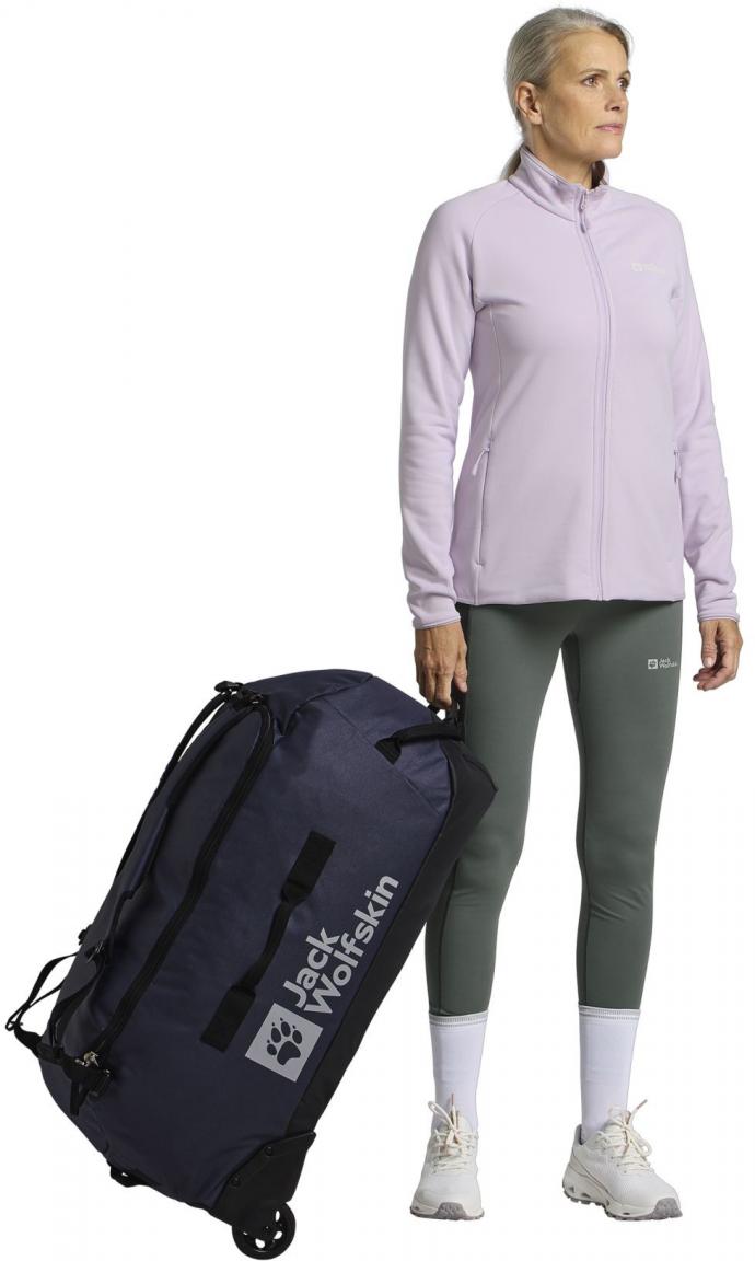 2Rad Trolley Jack Wolfskin Duffle Wheeler 90 ALL IN Midnight Sky Blau