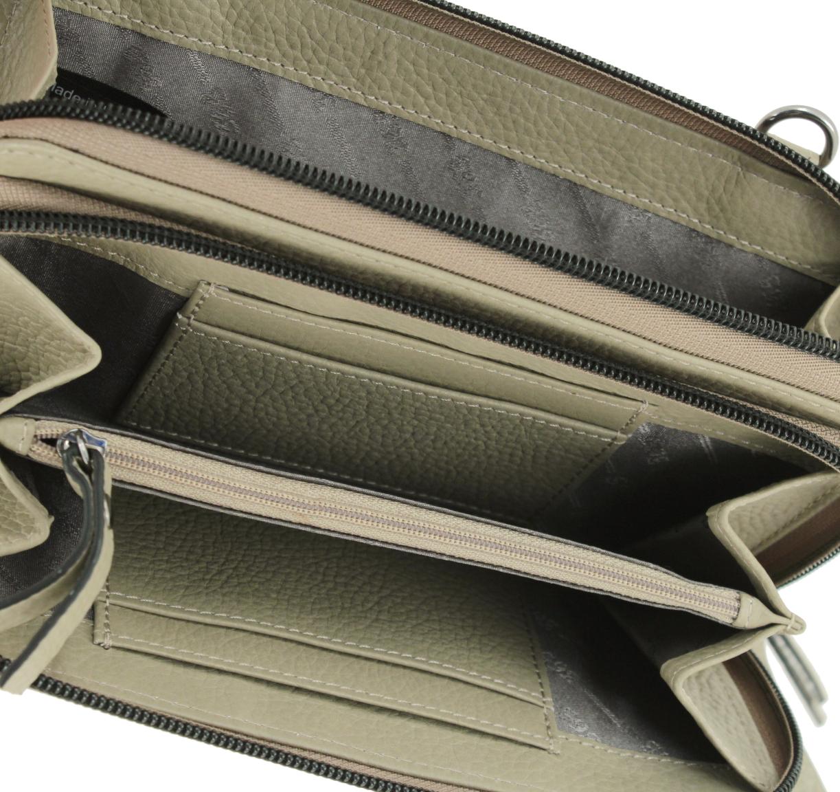 365 d.a.y.s Tokio Taupe beige Abendtasche Portemonnaie crossover