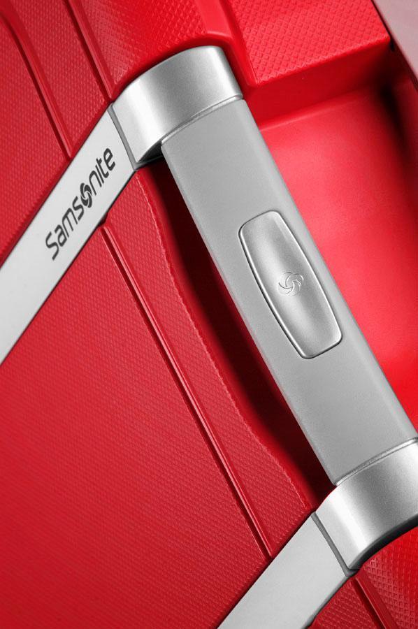 4-Rad Kabinenkoffer Trolley 55cm Samsonite S'Cure rot