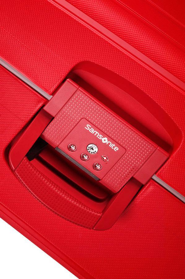 4-Rad Kabinenkoffer Trolley 55cm Samsonite S'Cure rot