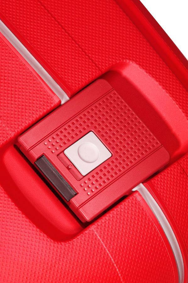 4-Rad Kabinenkoffer Trolley 55cm Samsonite S'Cure rot