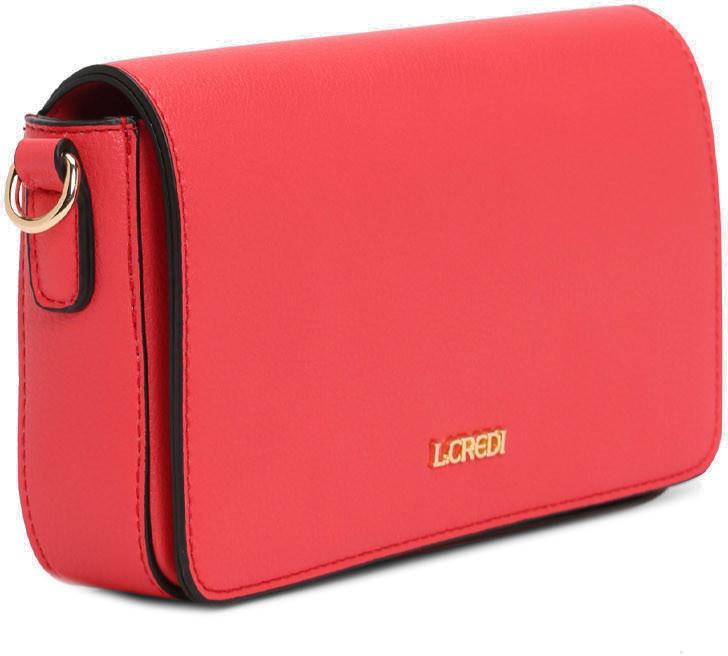 Abendtasche L.Credi Jane Lipstick Knallfarbe pink