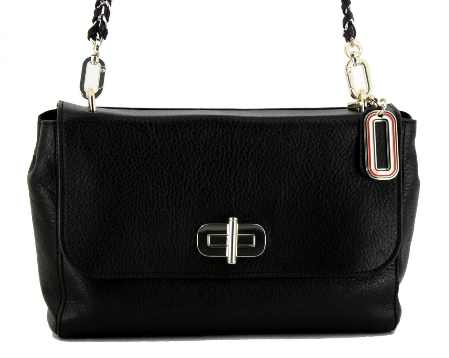 Abendtasche Tommy Hilfiger Crossover Soft Turnlock Crossover Leder