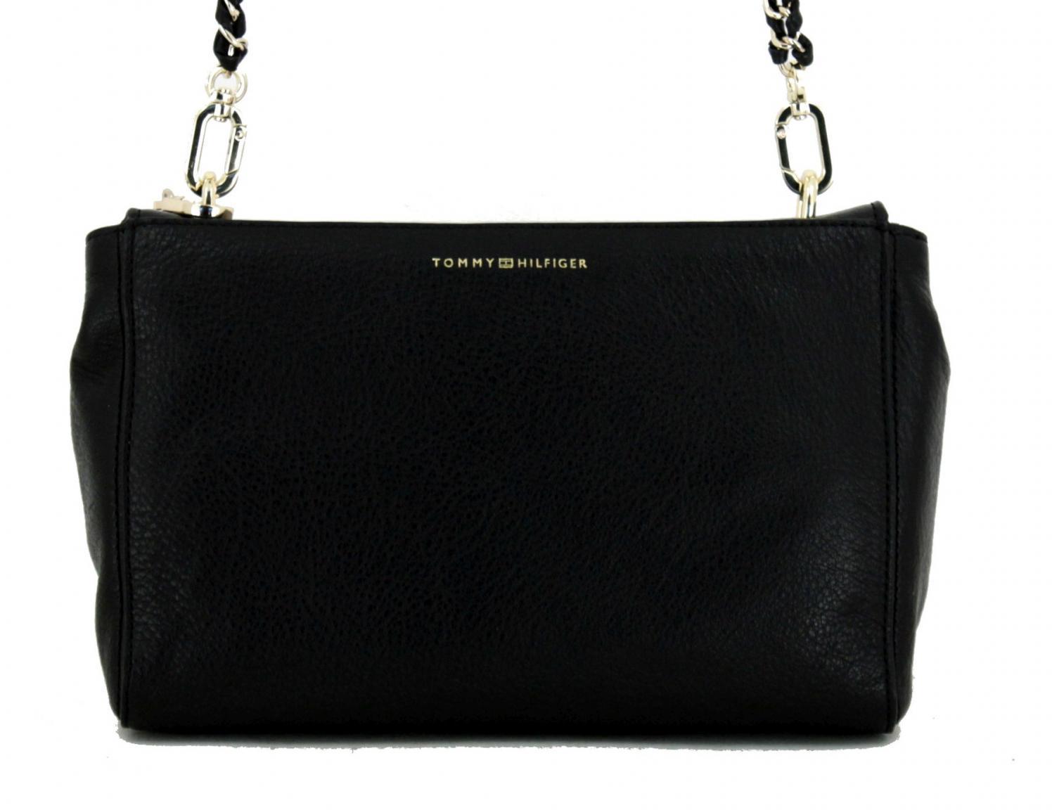 Abendtasche Tommy Hilfiger Crossover Soft Turnlock Crossover Leder