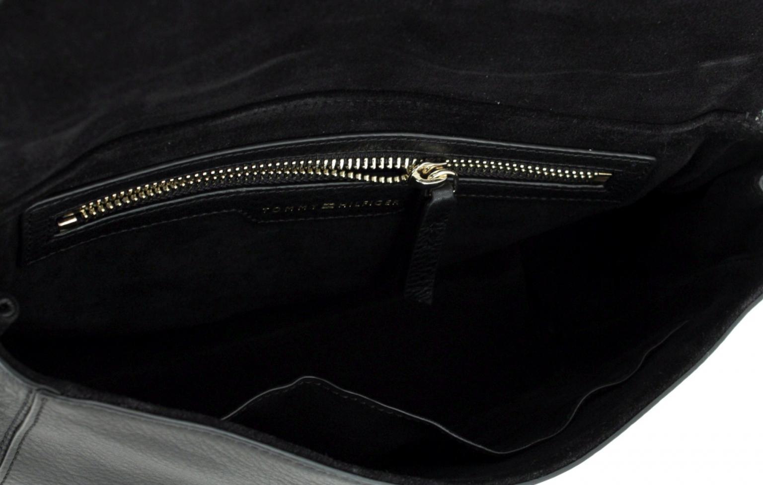 Abendtasche Tommy Hilfiger Crossover Soft Turnlock Crossover Leder