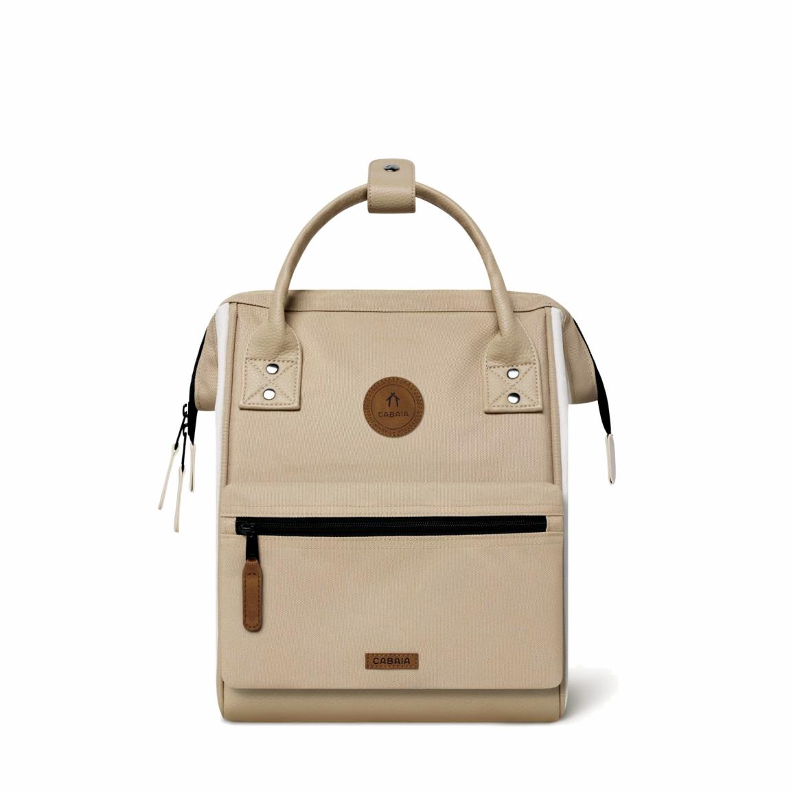 Adventurer Small Backpack Cabaia Arcachon Beige Glitzer