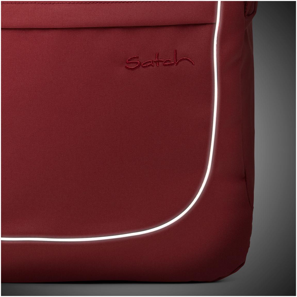 Alltagsrucksack dunkelrot Satch Fly Pure Red