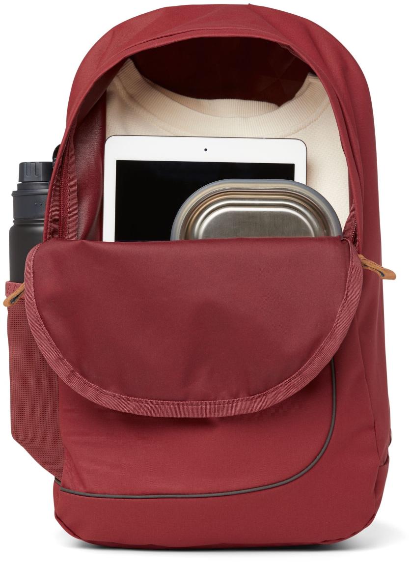 Alltagsrucksack dunkelrot Satch Fly Pure Red