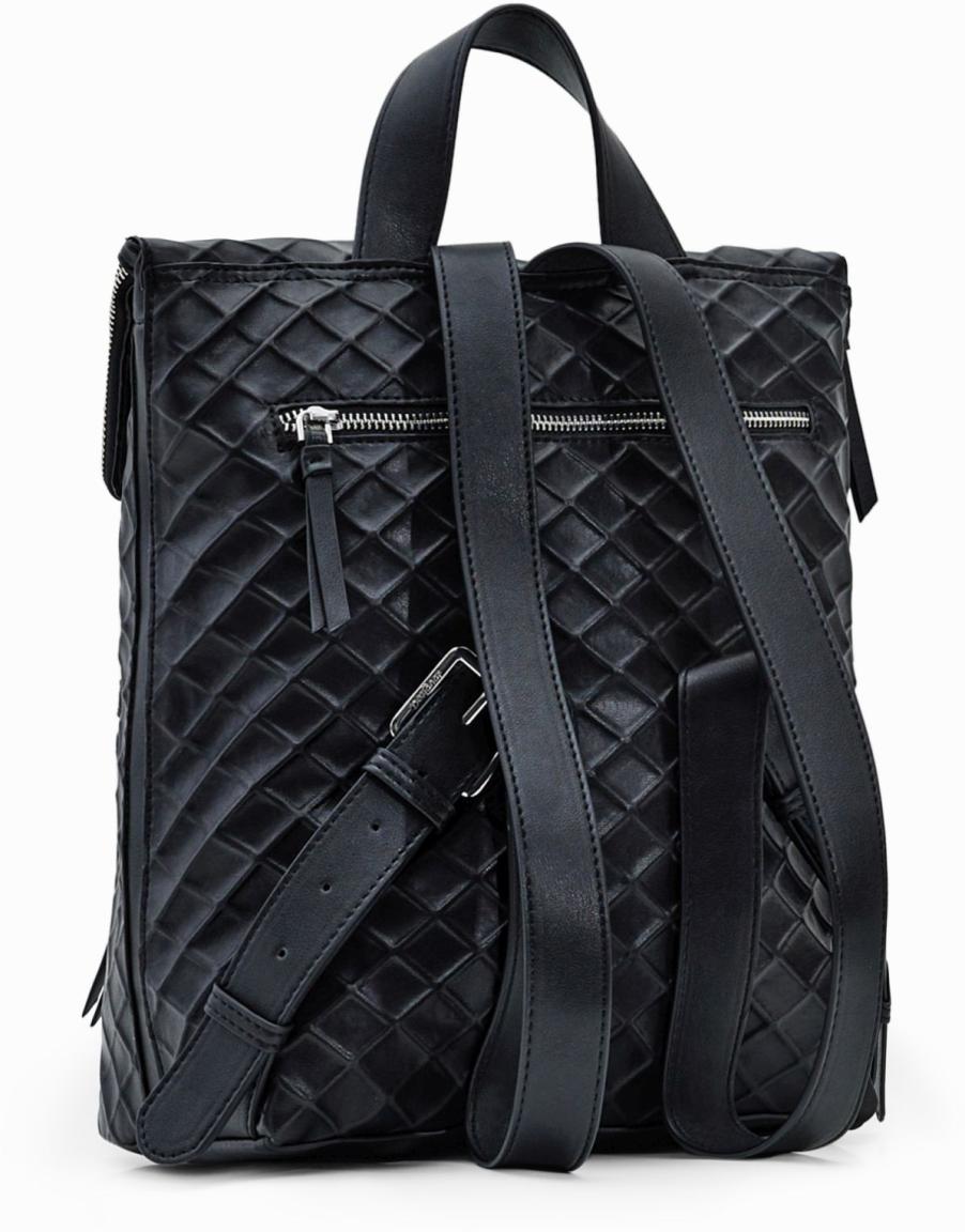 Alltagsrucksack schwarz Nerano Blogy Desigual Struktur