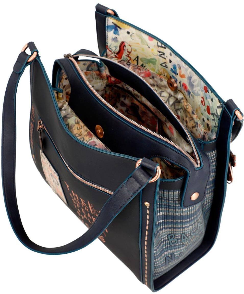 Anekke Amazonia Nature Edition Pachamama Henkeltasche Blau