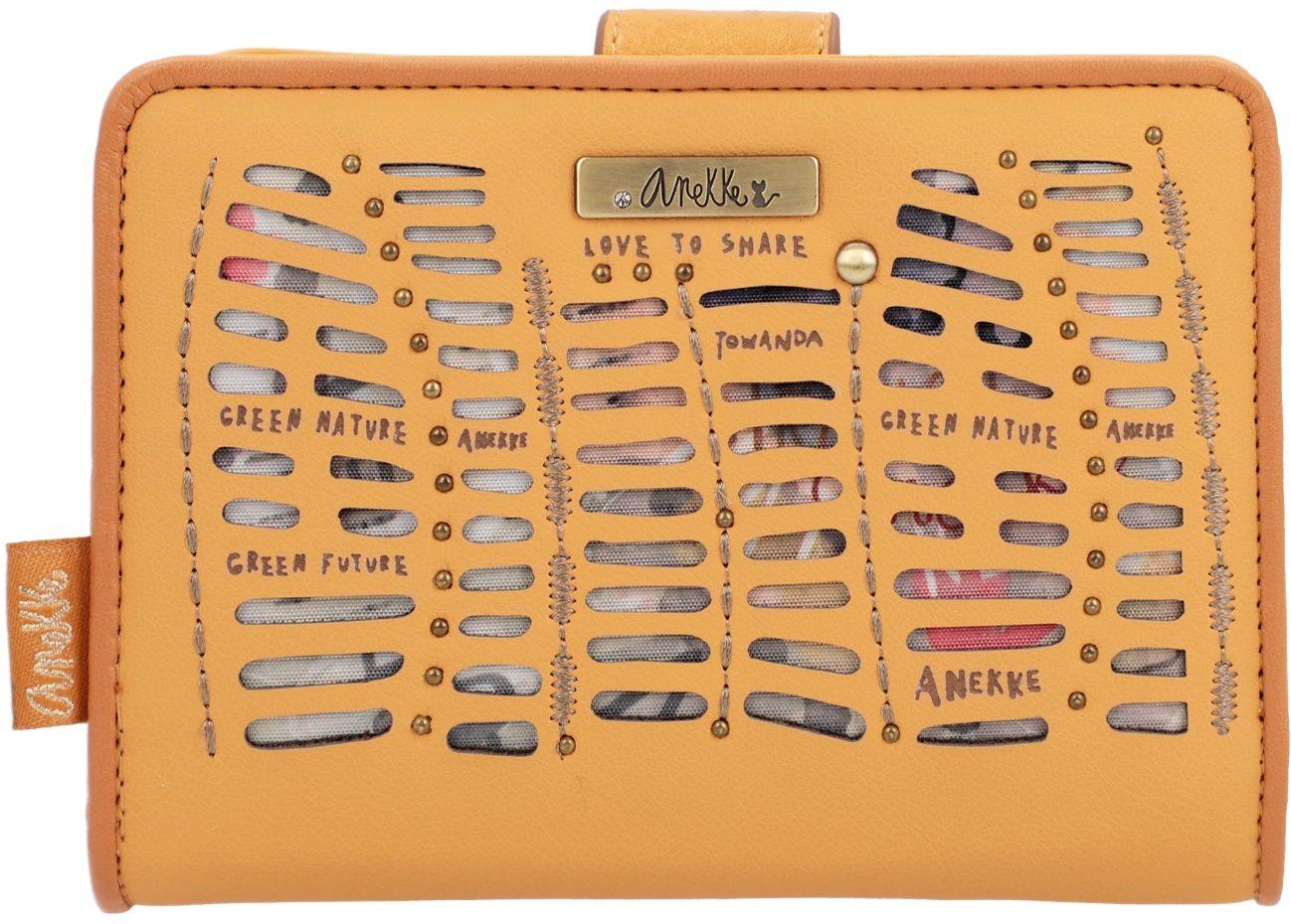 Anekke Amazonia Nature Pachamama Geldbörse Ochre Cutouts