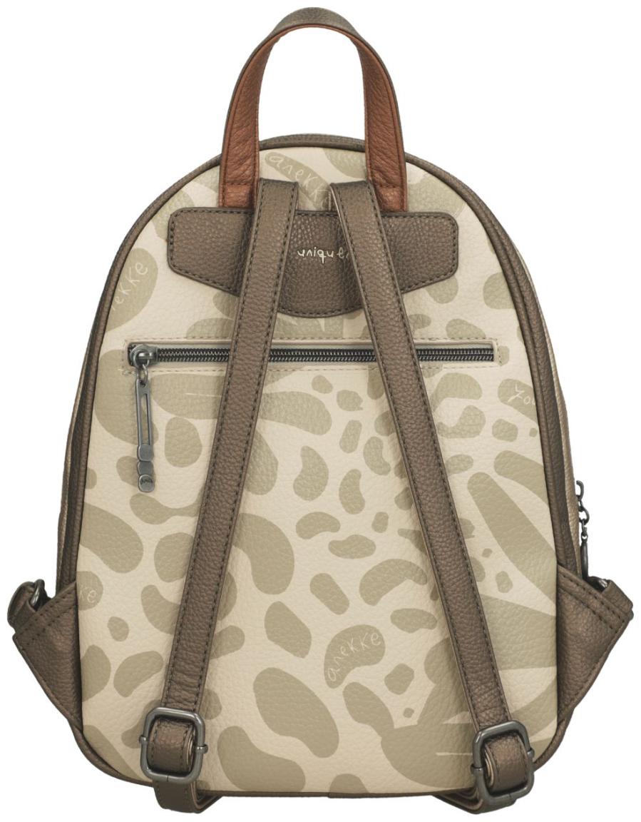 Anekke Backpack feminin Sophia beige Silhouette metallic Gaia