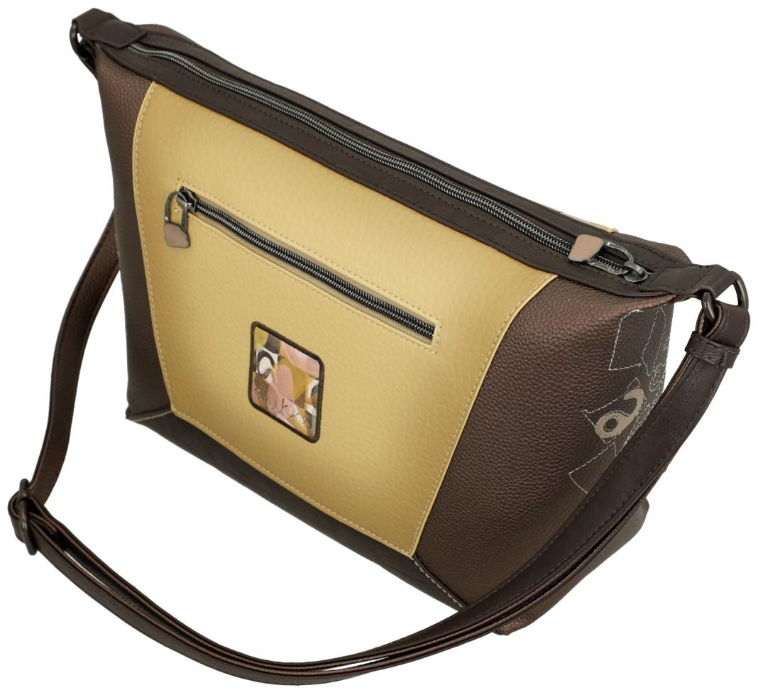 Anekke Beuteltasche Crossover Muse Bloom Metallisch