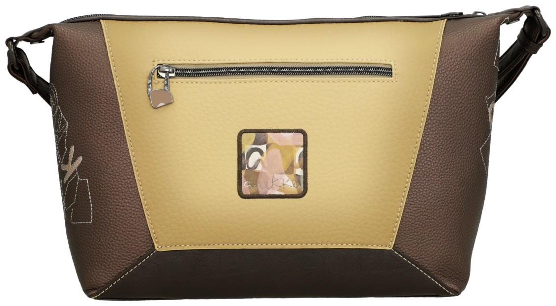 Anekke Beuteltasche Crossover Muse Bloom Metallisch