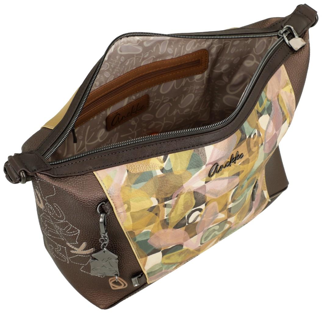 Anekke Beuteltasche Crossover Muse Bloom Metallisch