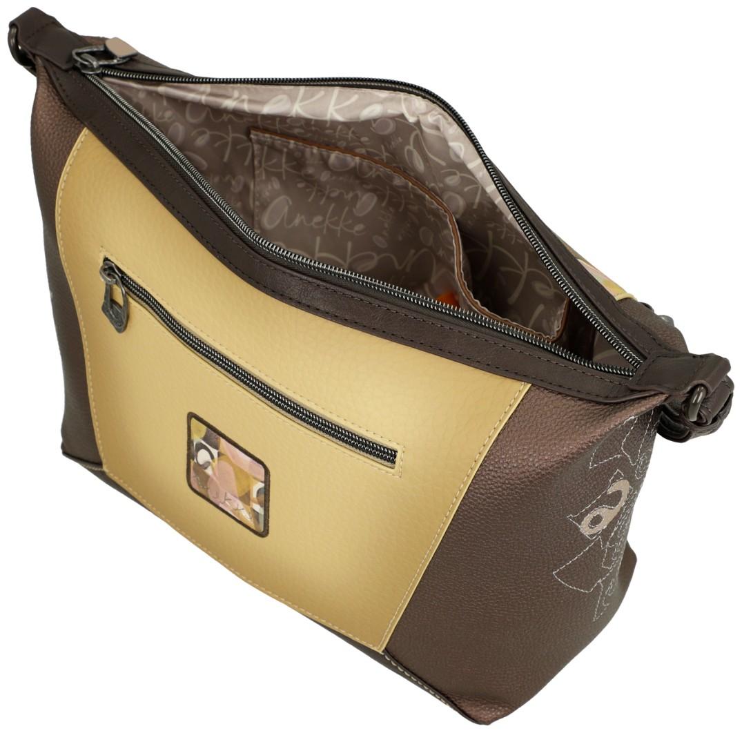 Anekke Beuteltasche Crossover Muse Bloom Metallisch