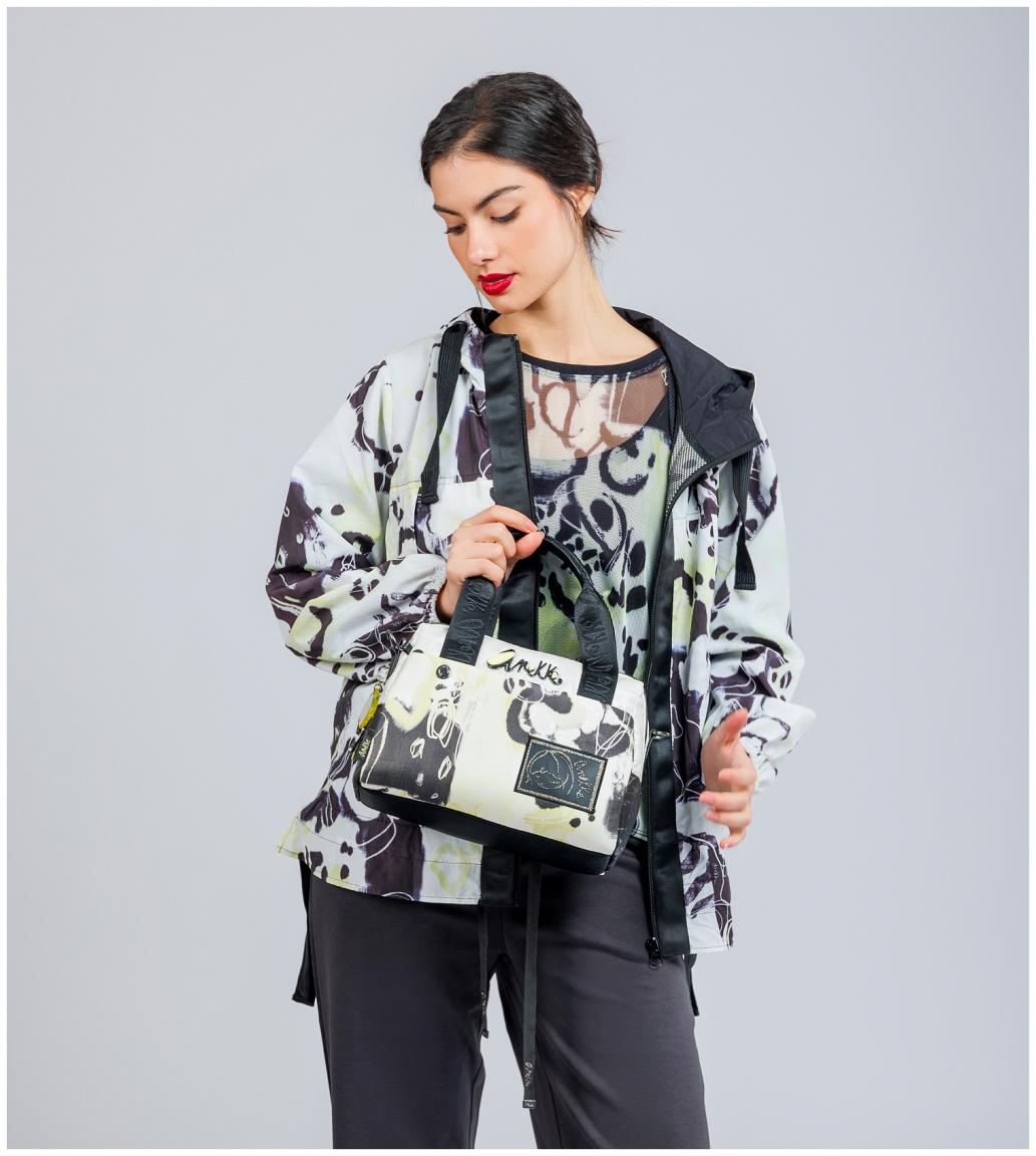 Anekke Bowlingtasche Memories Nature Towanda Katze bunt