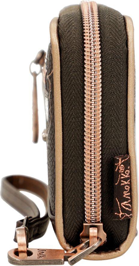 Anekke Brieftasche braun gemustert nachhaltig Shoen Nature Shodo