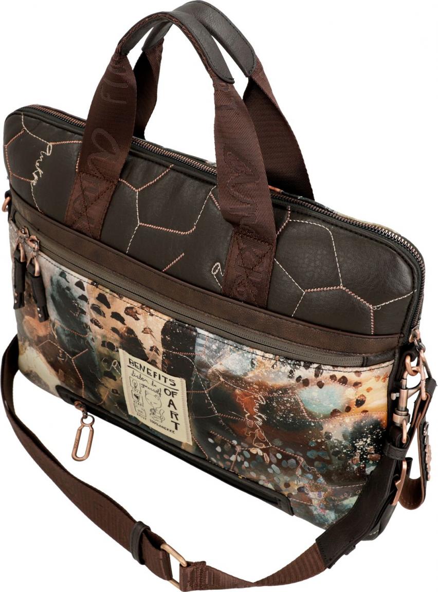 Anekke Businesstasche Braun Shoen Padded Kunst