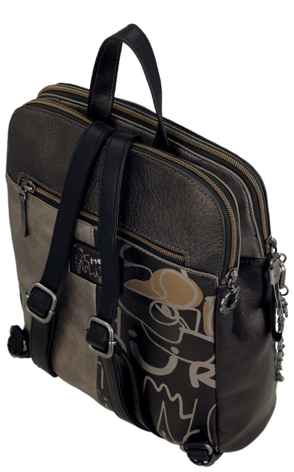Anekke City Backpack Mademoiselle Nature Edition Koko metallic