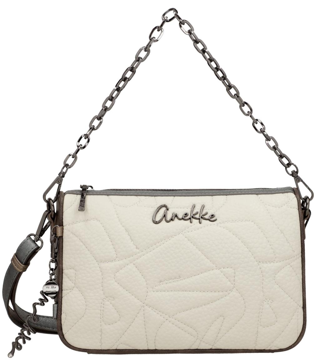 Anekke Crossbody Bag Essentials Beige rauchblau offwhite