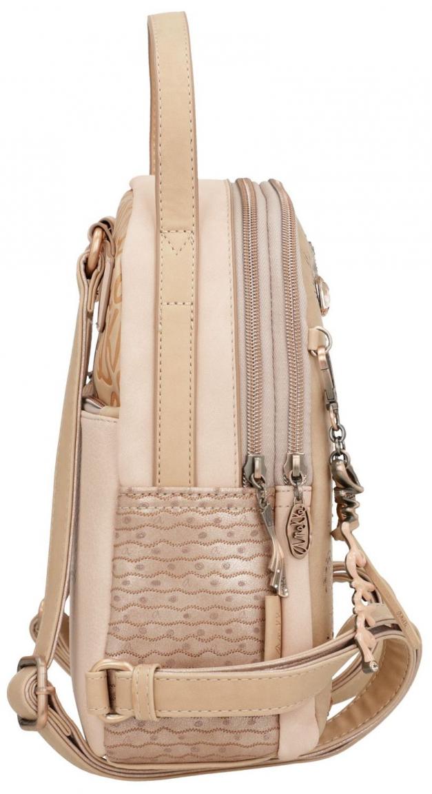 Anekke Danemrucksack Nude bestickt Glitzersteine Silhouette Hollywood