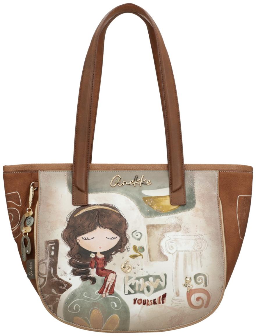 Anekke Griechenland Muse Henkeltasche Bunt