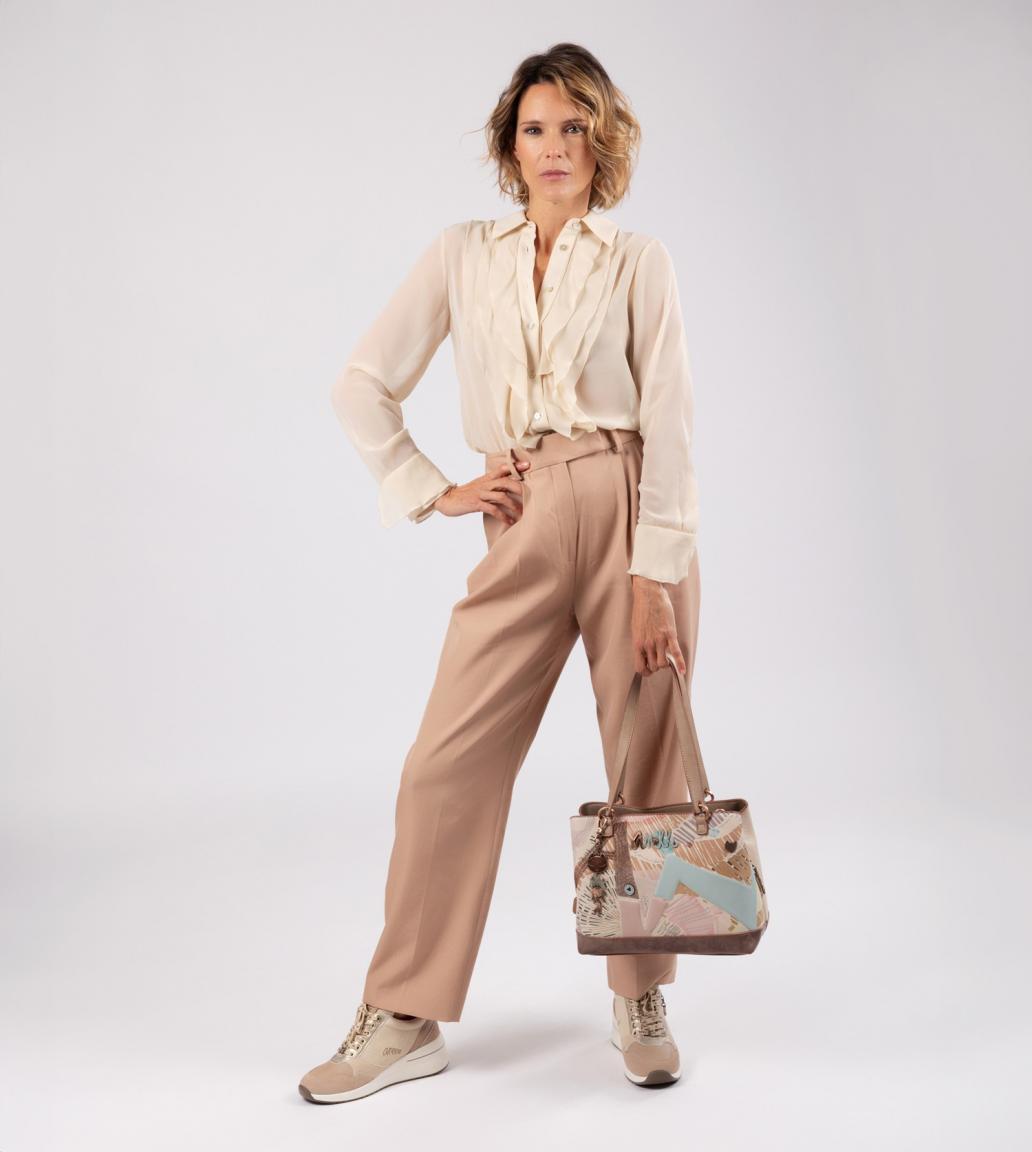Anekke Handtasche Passion crossover Hollywood bestickt