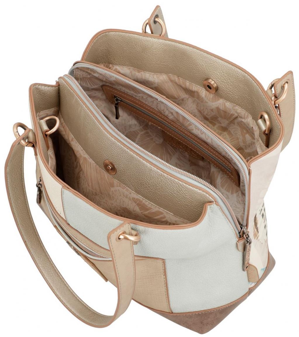 Anekke Handtasche Passion crossover Hollywood bestickt