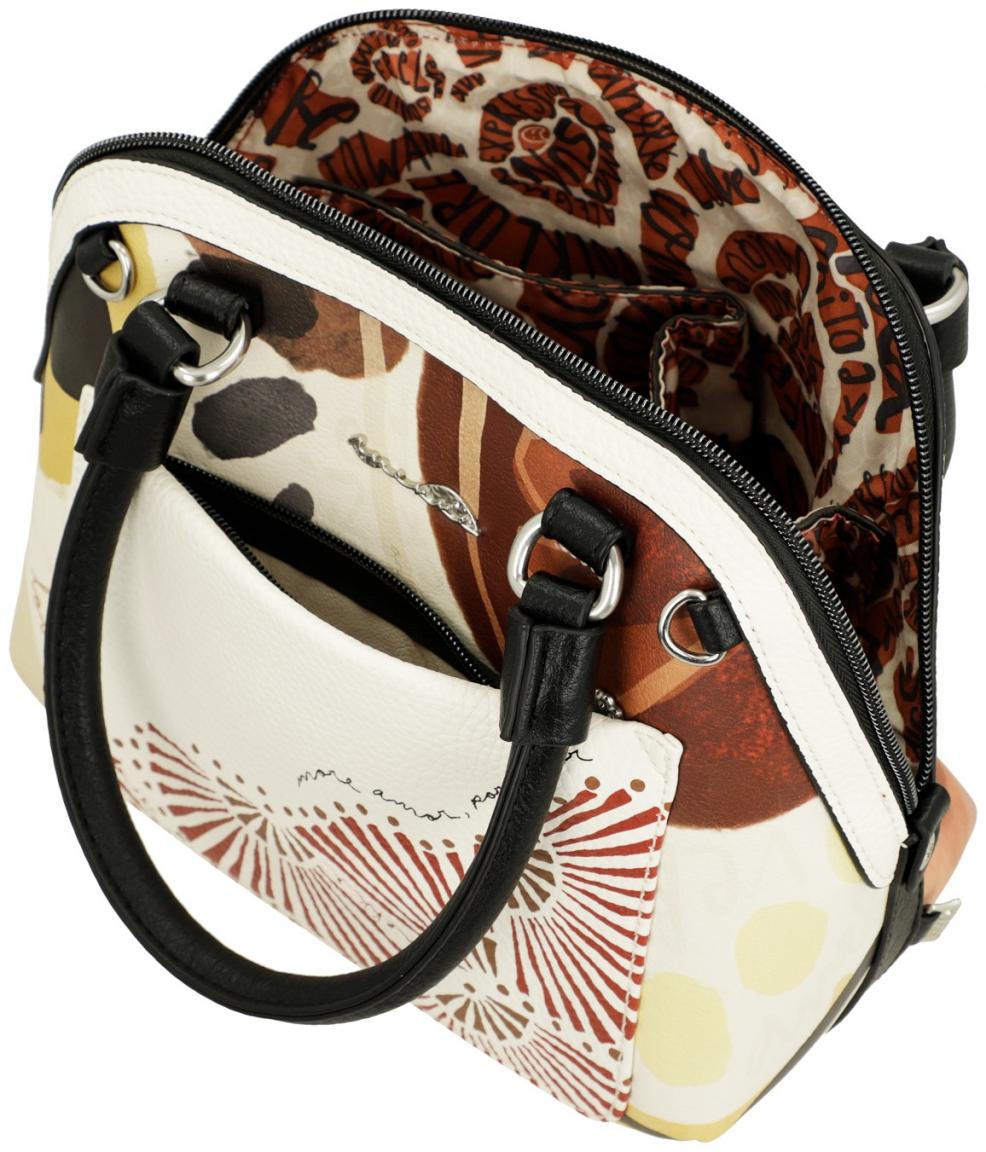 Anekke Handtasche klein Alma Print Glitzersteine