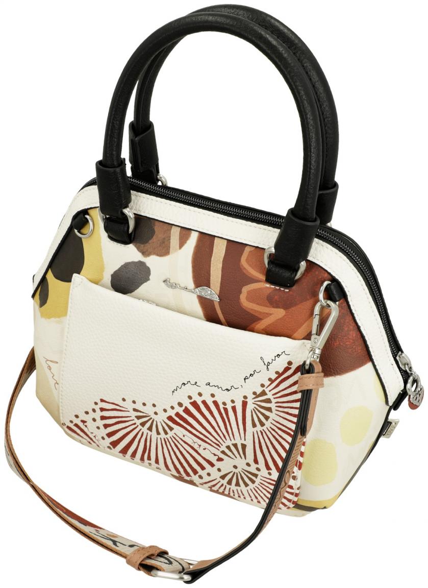 Anekke Handtasche klein Alma Print Glitzersteine