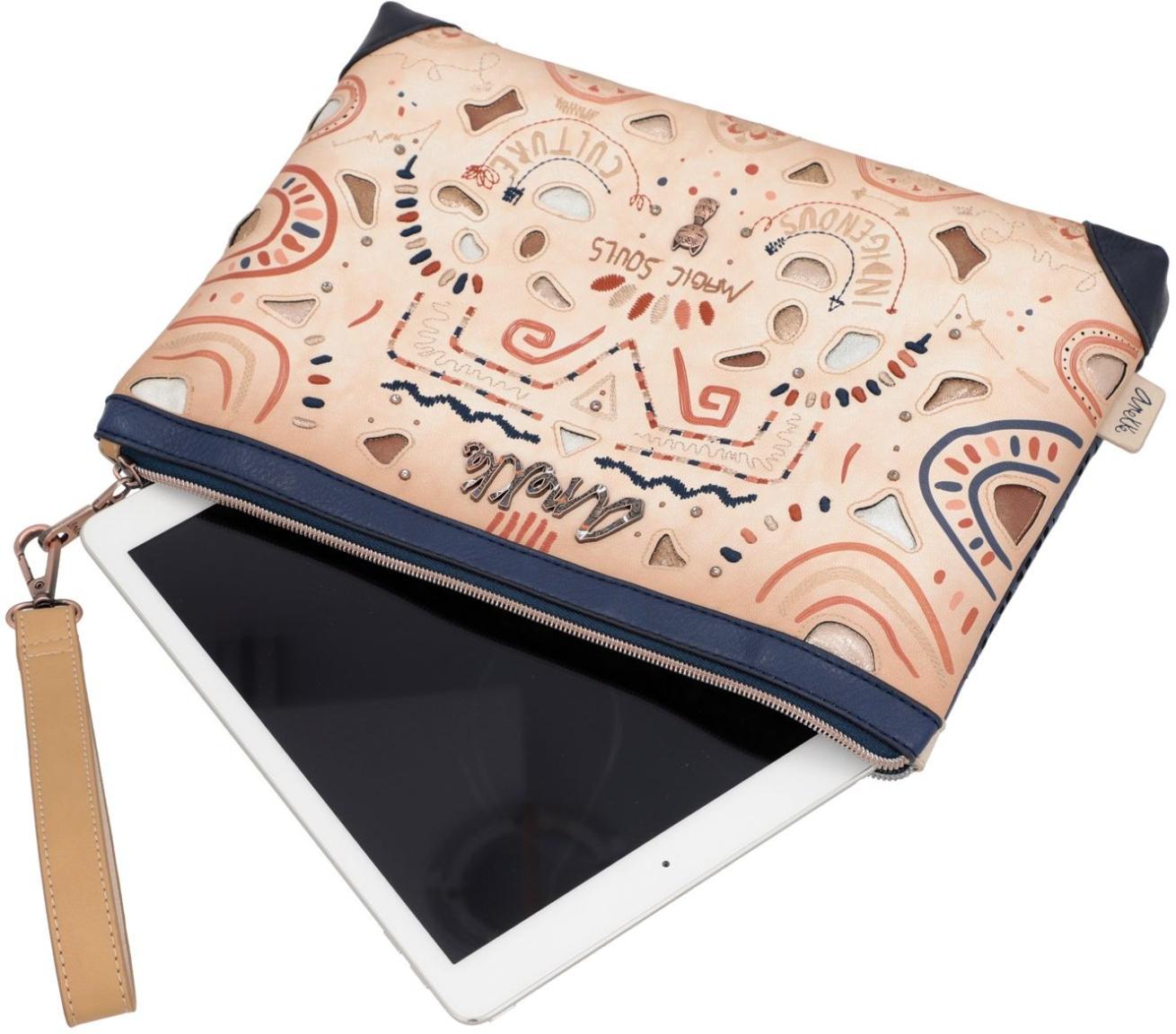 Anekke Handtasche mit Handschlaufe Tablethülle Menire Tribe