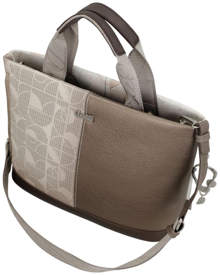 Anekke Henkeltasche Medium Sophia Beige Metallic