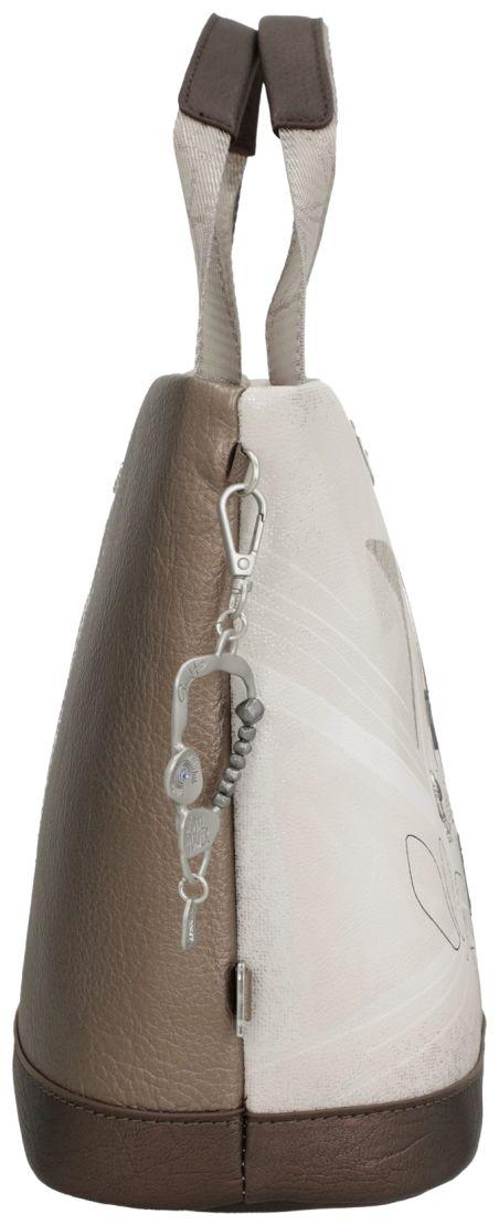 Anekke Henkeltasche Medium Sophia Beige Metallic