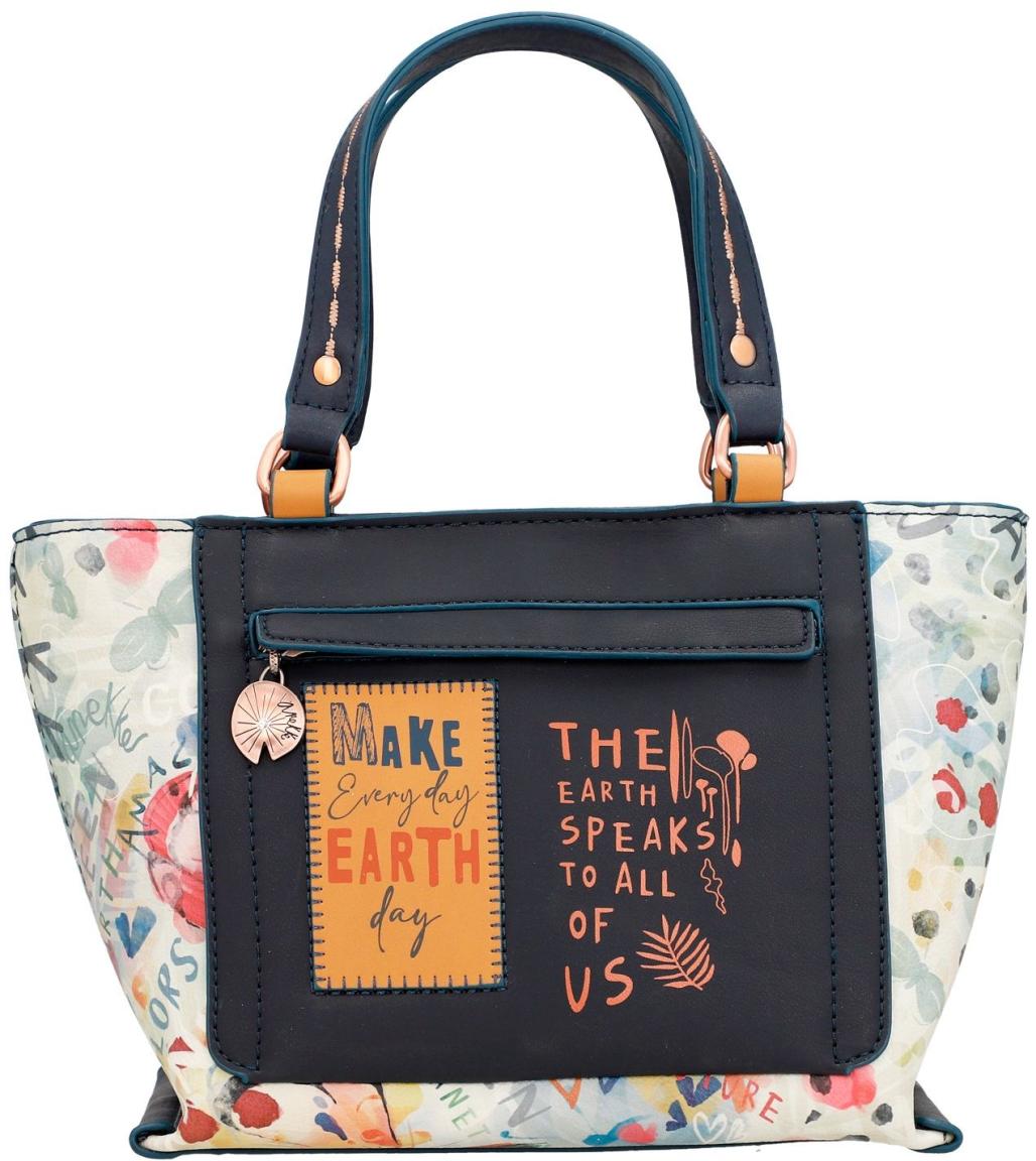 Anekke Henkeltasche Small Nature Editon Amazonia Pachamama Blau