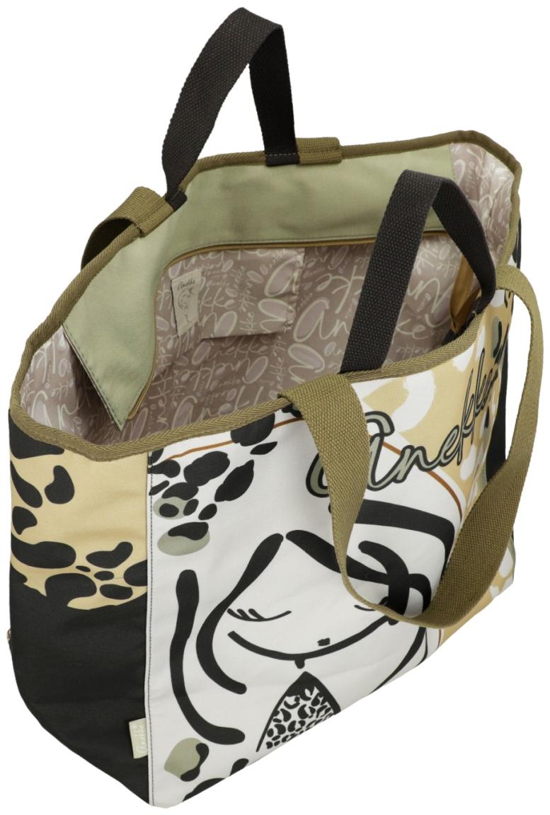 Anekke Henkeltasche Strand bunt Sophia Gaia Stoff