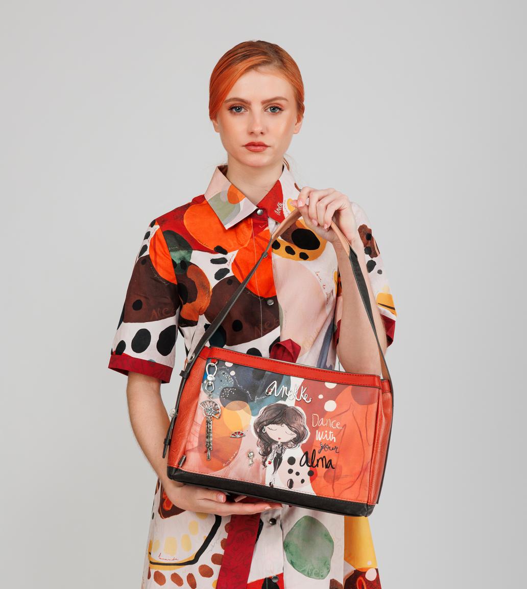 Anekke Hobobag Large Alma Rot