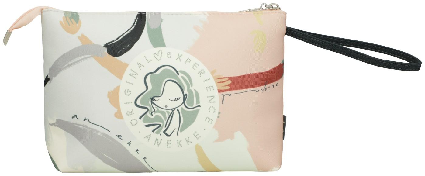 Anekke Kulturbeutel Alma Smart Pastellfarben rosa beige