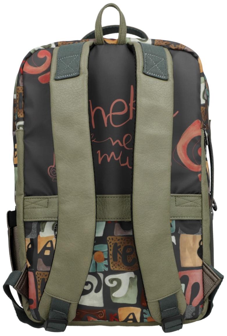 Anekke Laptoprucksack Muse Print