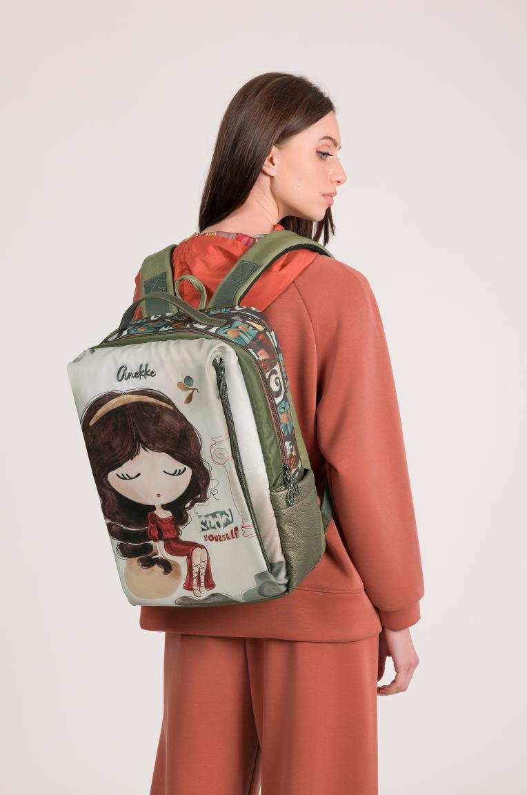 Anekke Laptoprucksack Muse Print