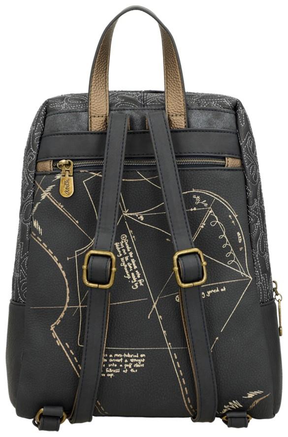 Anekke Mademoiselle Damenrucksack Blau Glitzer Kreativ Studio