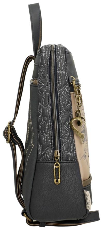 Anekke Mademoiselle Damenrucksack Blau Glitzer Kreativ Studio