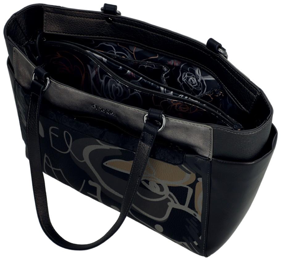 Anekke Mademoisselle Nature Koko großer Shopper metallic